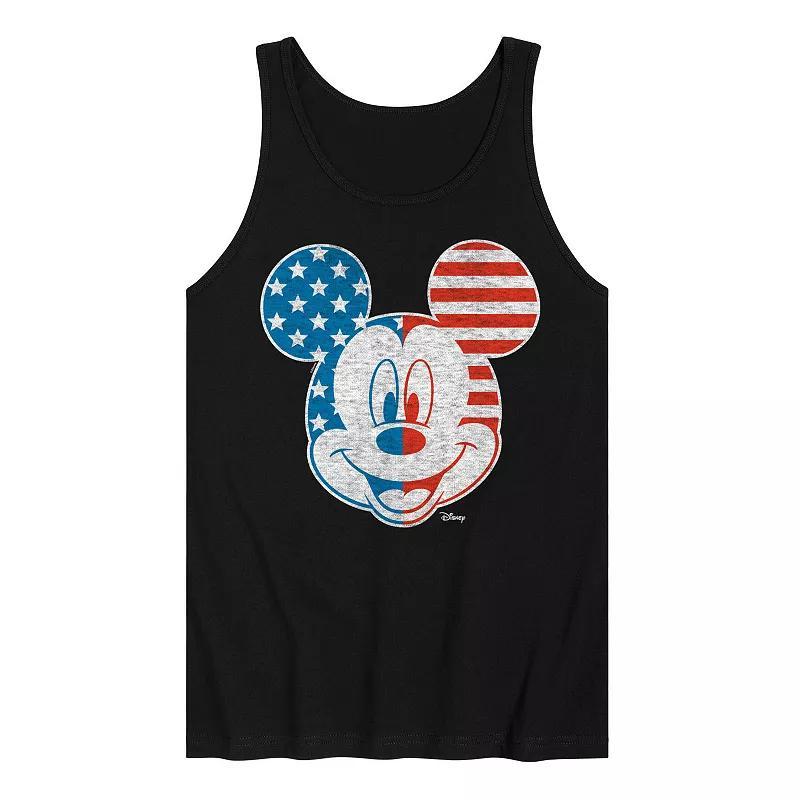 Disneys Mickey Mouse Mens Stars And Stripes Tank Top Product Image