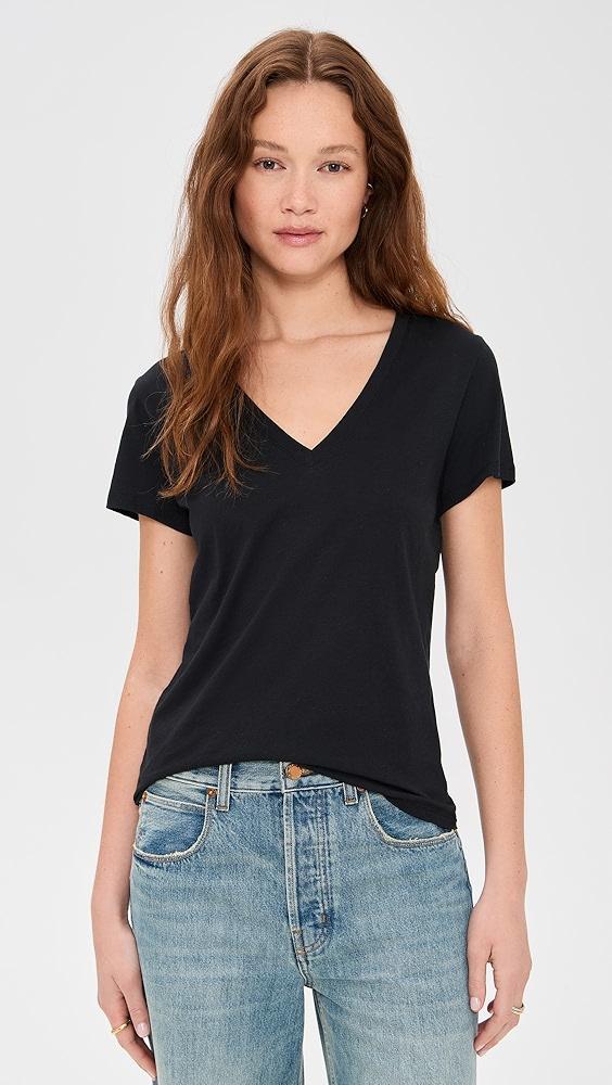Vince Essential V Neck Tee | Shopbop Product Image