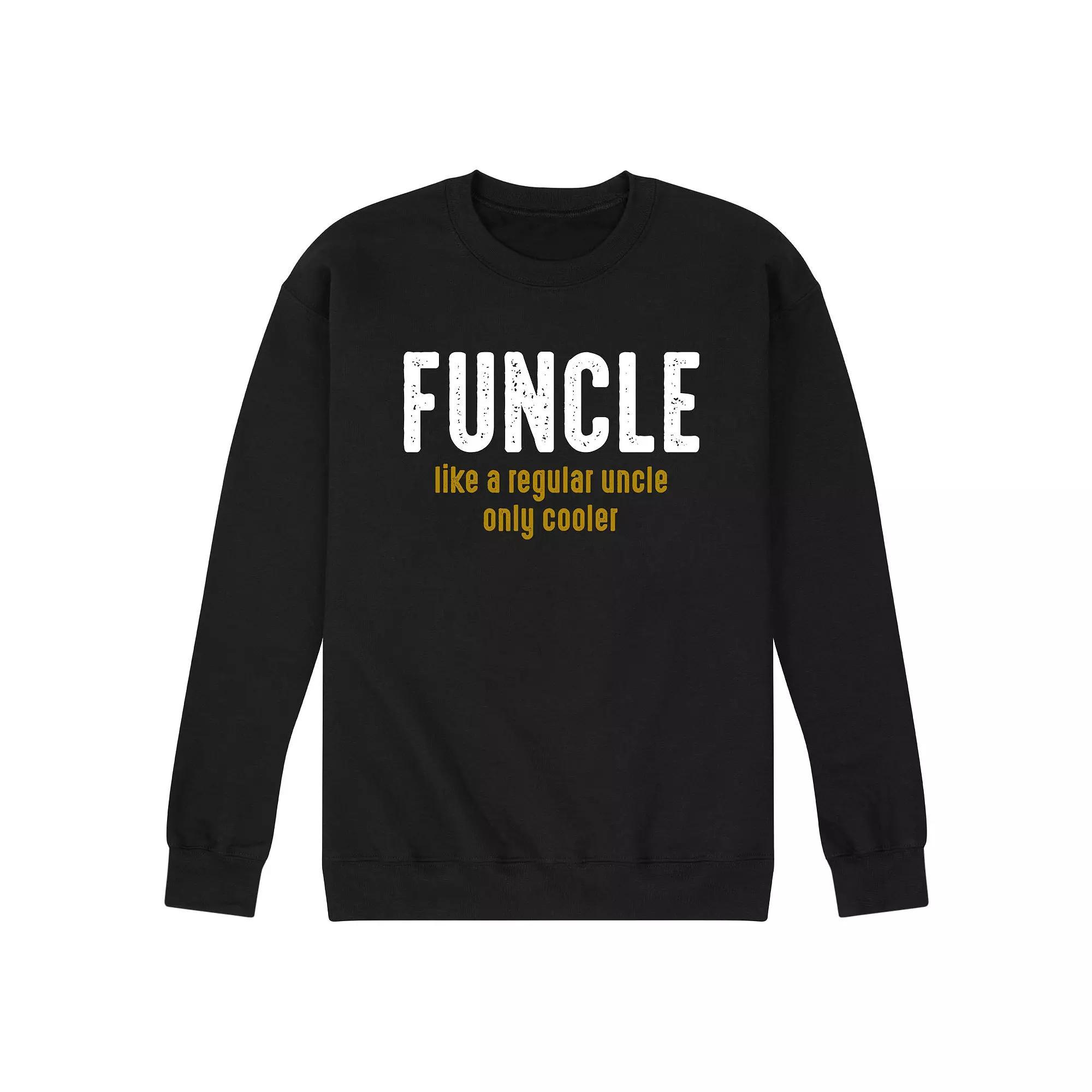 Mens Funcle Definition Graphic Fleece Sweatshirt Product Image