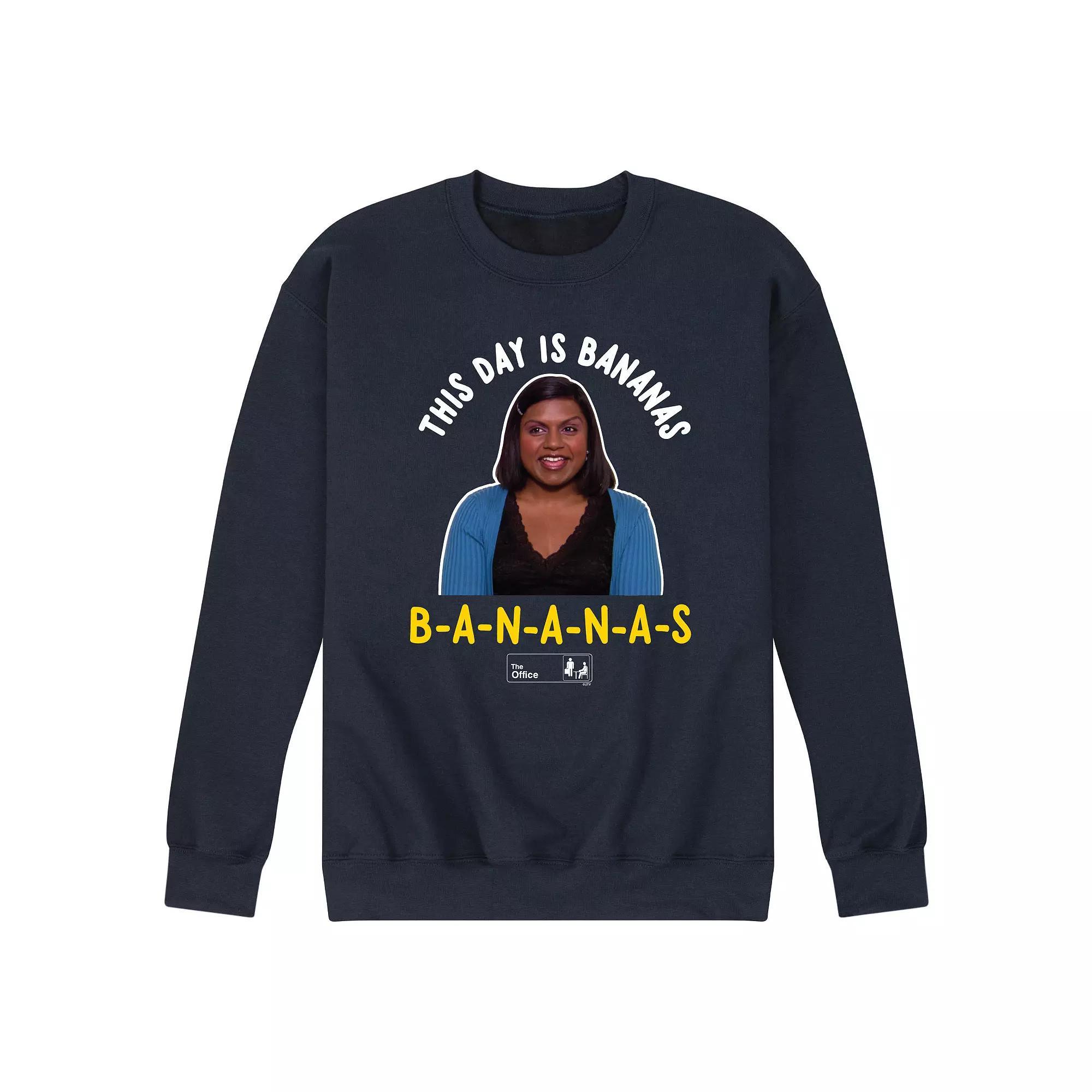 Mens The Office Kelly Day Sweatshirt Blue Product Image