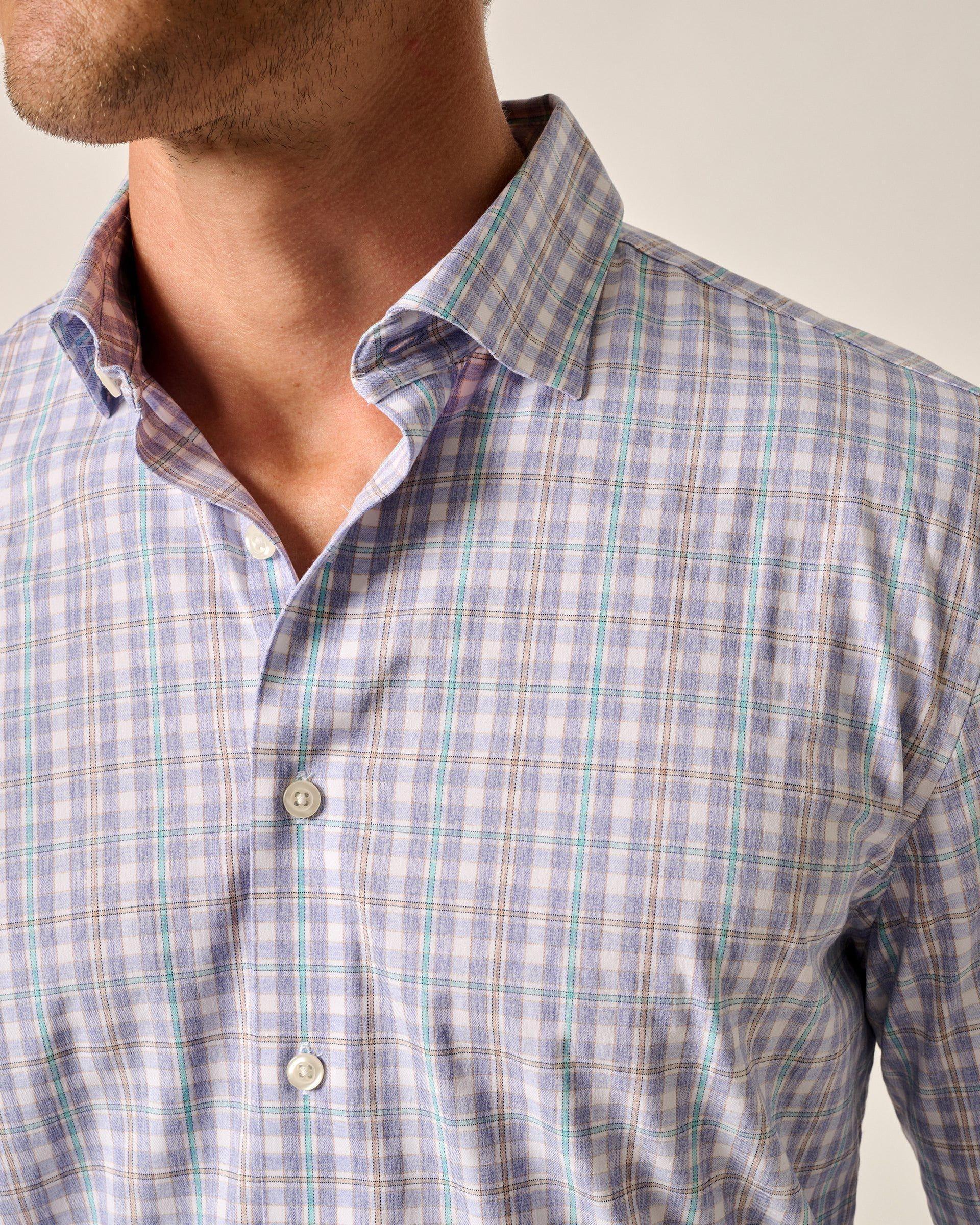 Performance Button Up Shirt - Bruin Male Product Image