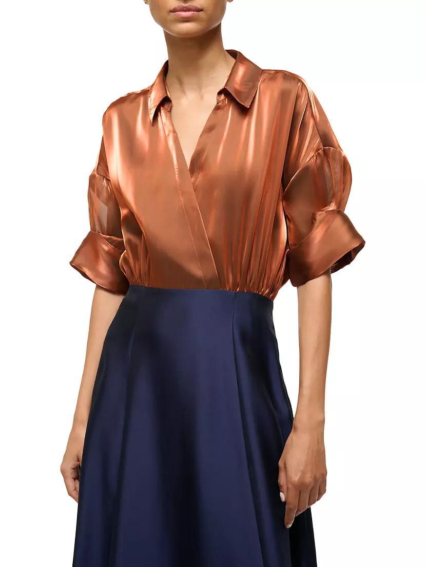 Shubert Two-Tone Maxi Dress Product Image