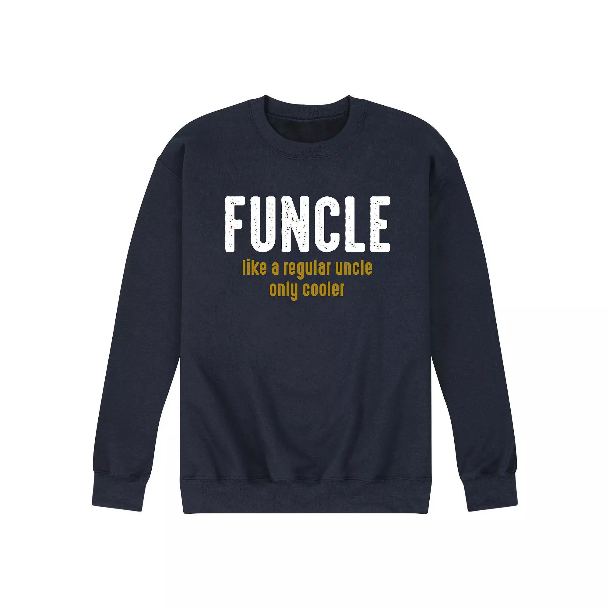 Mens Funcle Definition Graphic Fleece Sweatshirt Product Image