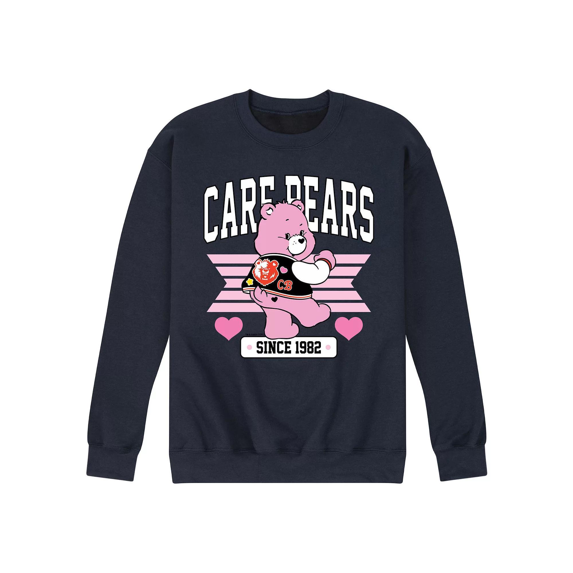 Mens Care Bears Care Bears Since 1982 Fleece Sweatshirt Blue Product Image