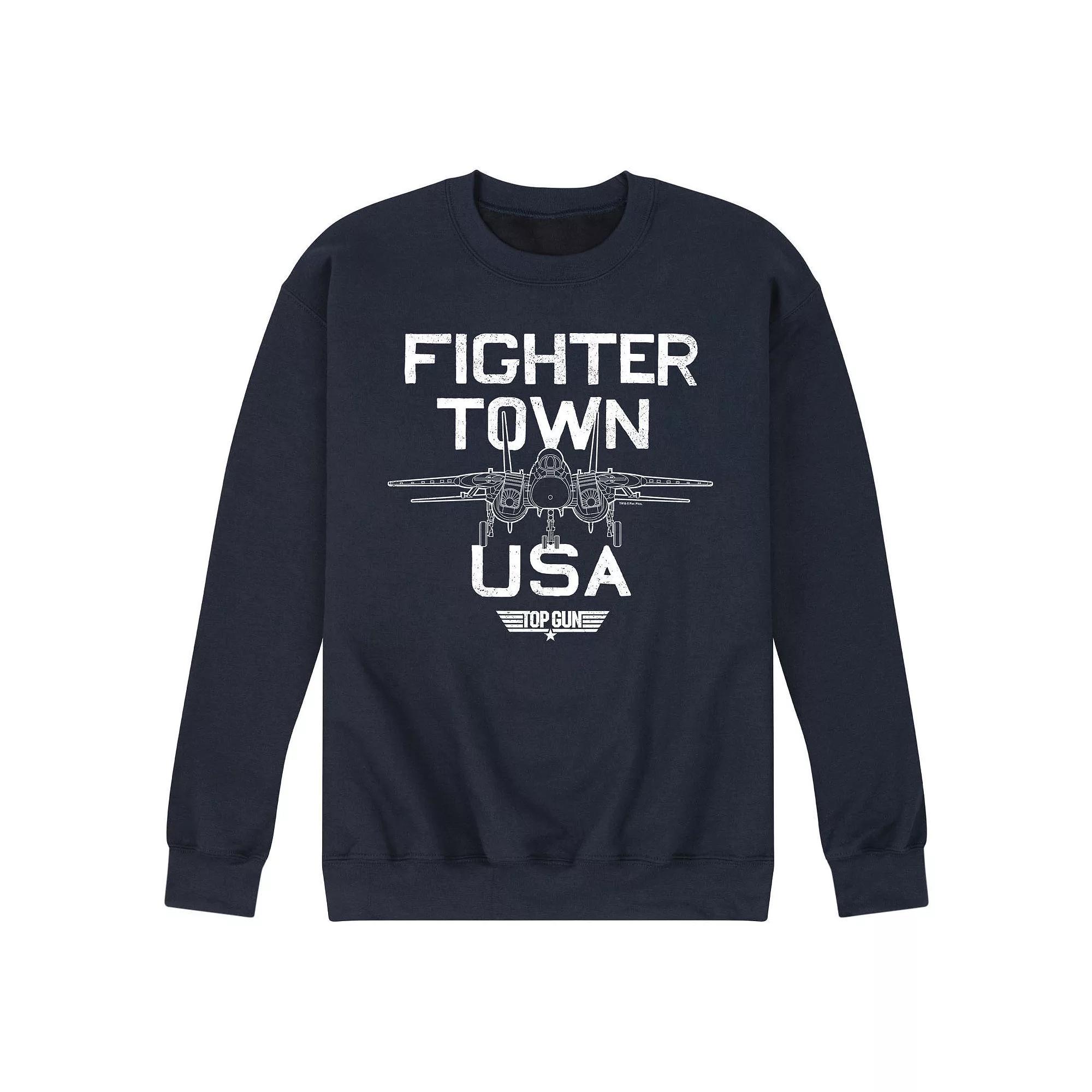 Mens Top Gun Fighter Town Sweatshirt Product Image