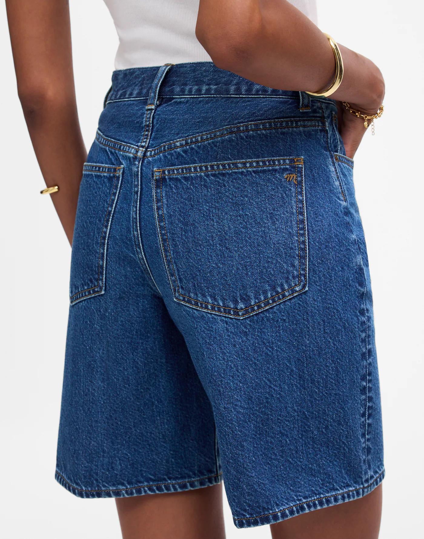 The 1997 Denim Bermuda Short Product Image