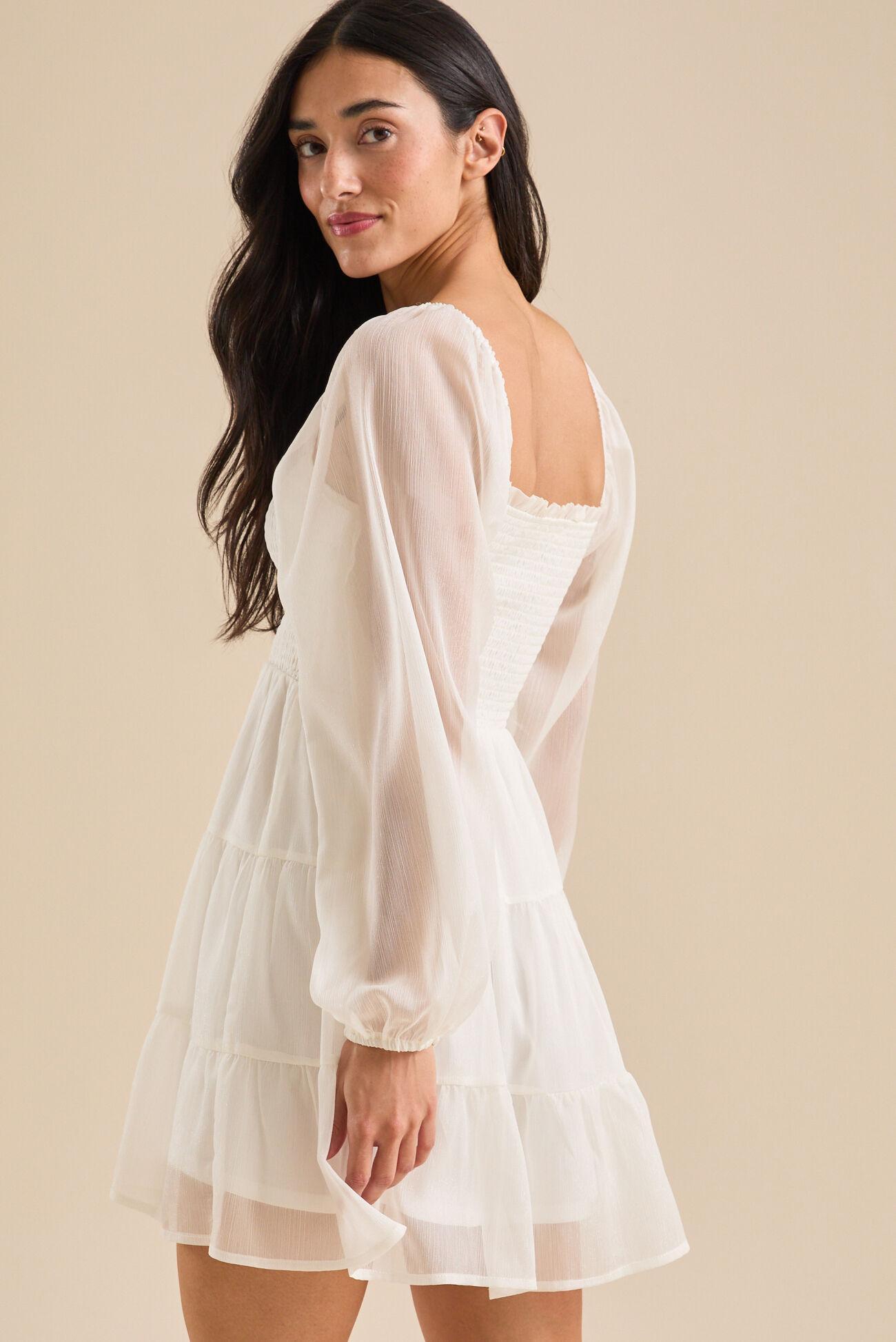 Deidra Tiered Mini Dress Product Image