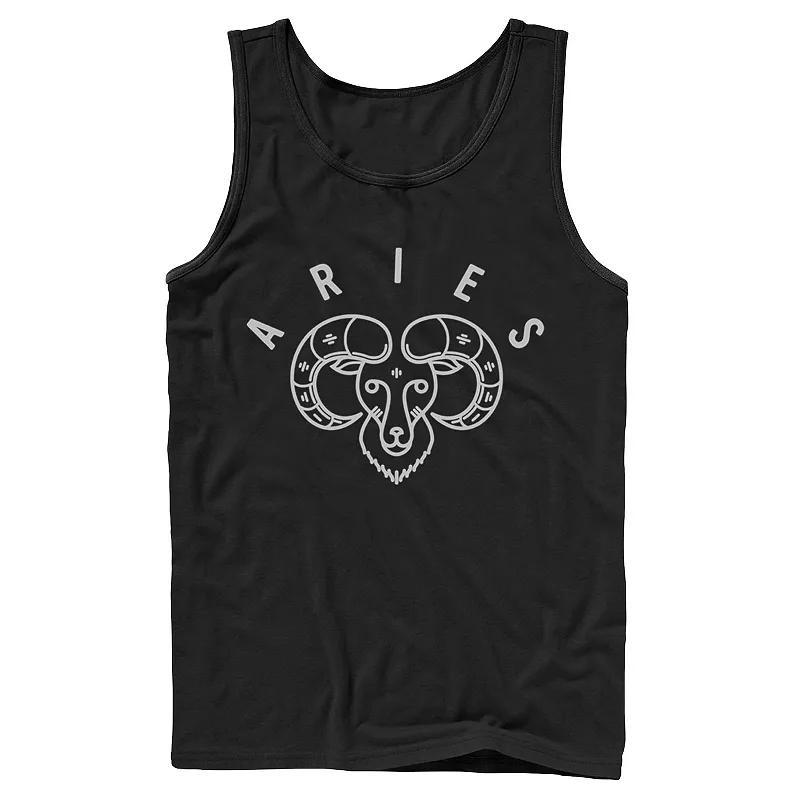 Men's Jurassic Park T Rex Sunset Portrait Tank Top, Size: XL, Black Product Image