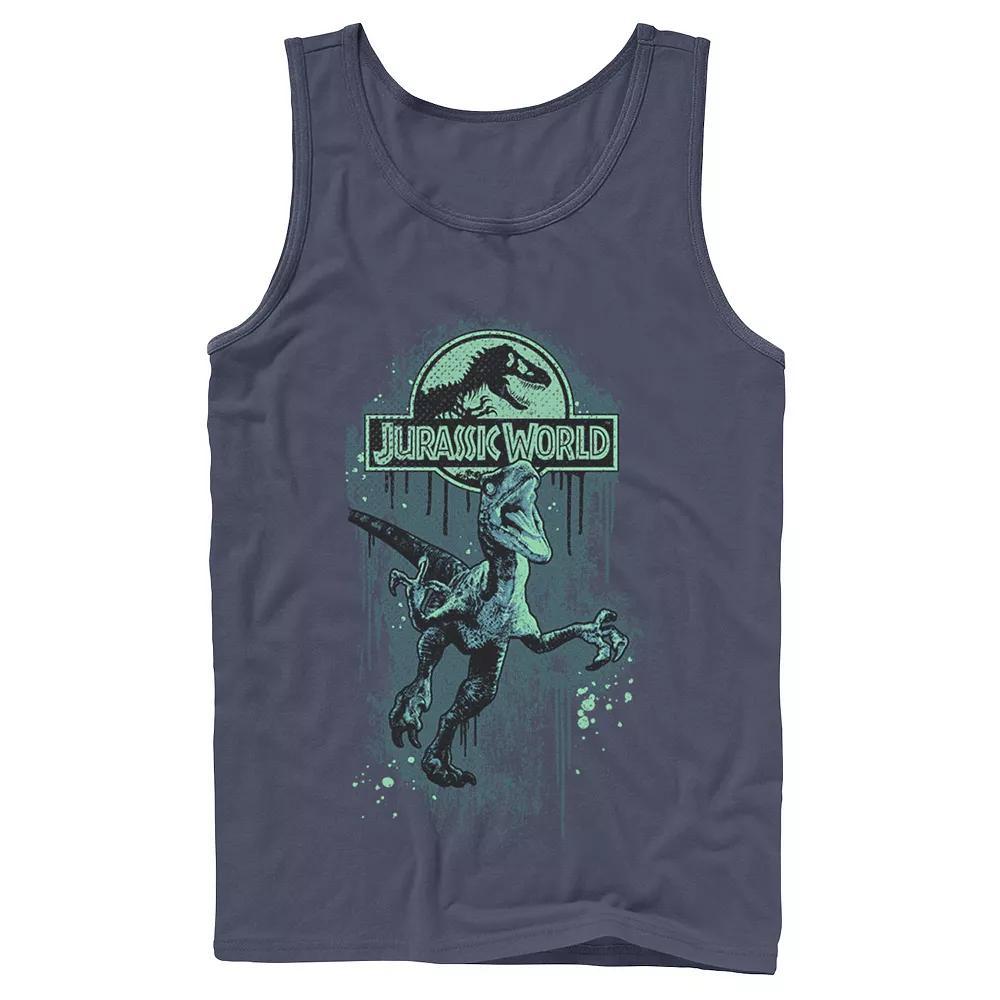 Men's Nickelodeon SpongeBob SquarePants Bob Rays Spanish Graphic Tank Top, Size: Small, Blue Product Image