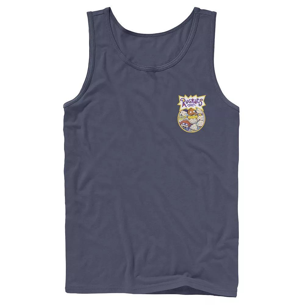 Mens RugRats Character Circle Logo Tank Top, Boys Product Image