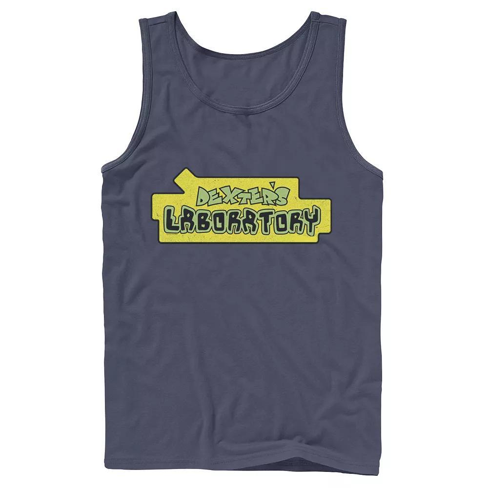 Men's Jurassic Park Neon Gradient Scene Tank Top, Size: XL, Black Product Image