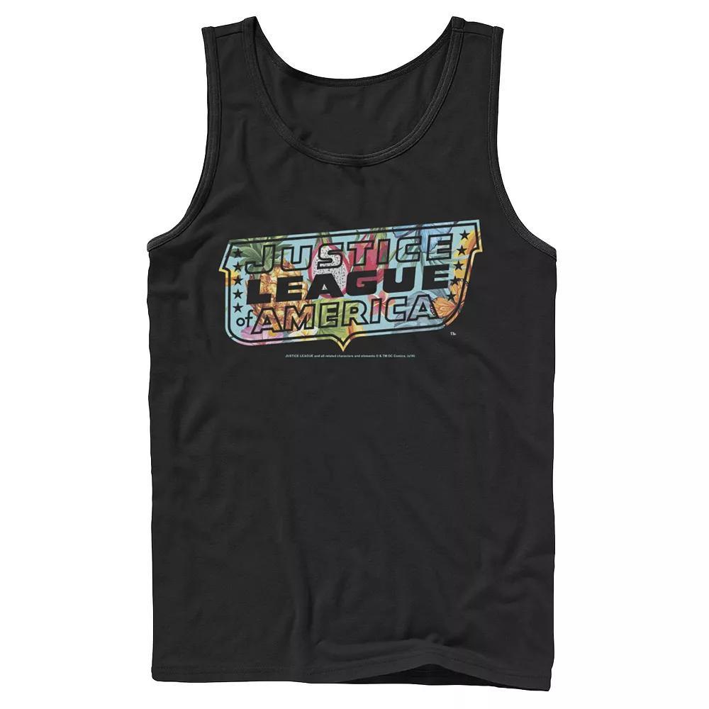 Men's DC Comics Justice League Dragon Fruit Logo Tank Top, Size: XL, Black Product Image