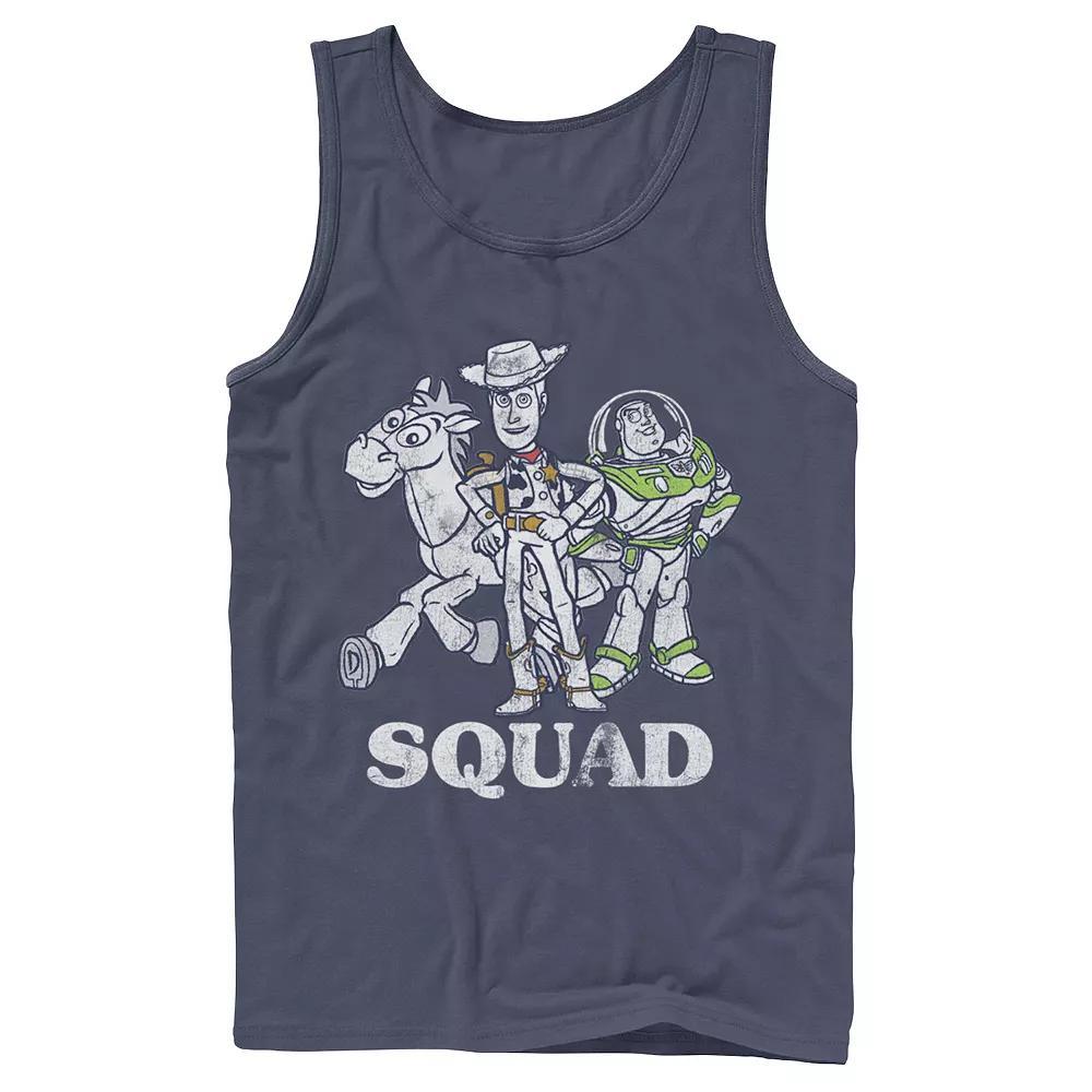 Disney / Pixar's Toy Story Men's Squad Trio Portrait Tank Top, Size: Small, Blue Product Image