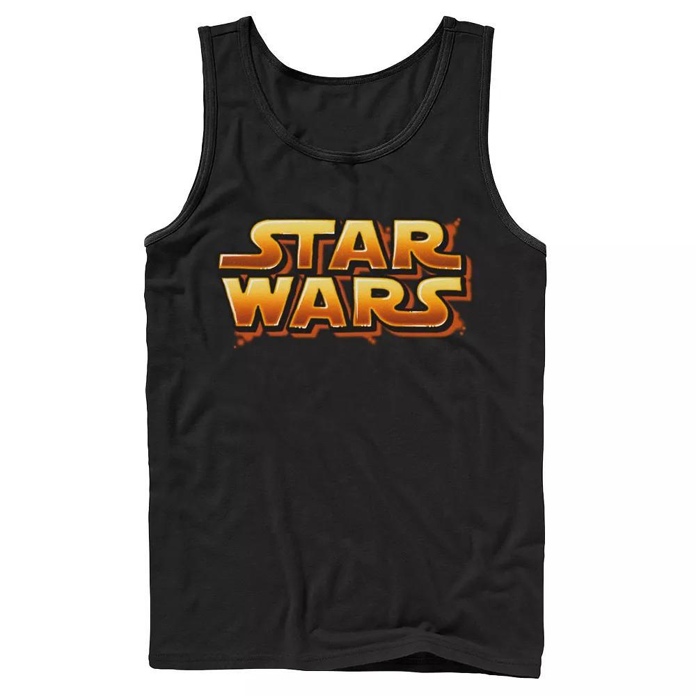 Men's Mountain Line Art Circle Logo Tank Top, Size: Large, Black Product Image