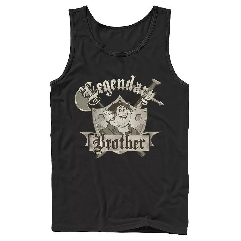 Disney / Pixar's Onward Barley Men's Legendary Brother Tank Top, Size: Large, Black Product Image