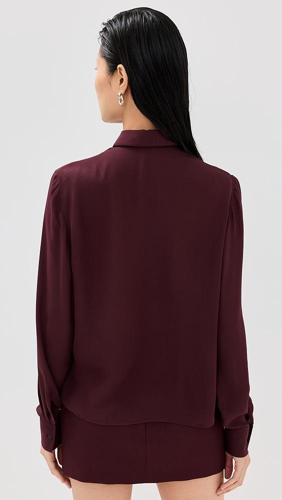 WARDROBE.NYC Silk Blouse | Shopbop Product Image