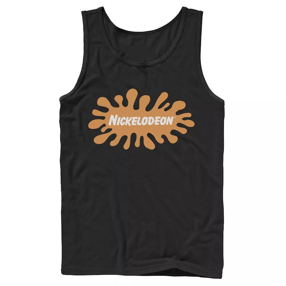 Men's Jurassic Park Neon Gradient Scene Tank Top, Size: XL, Black Product Image