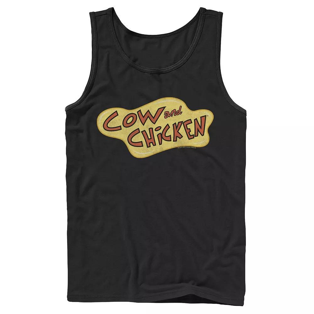 Men's Mountain Line Art Circle Logo Tank Top, Size: Large, Black Product Image