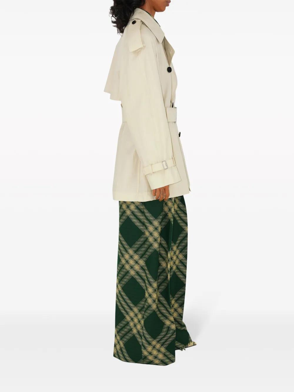 short belted trench coat Product Image