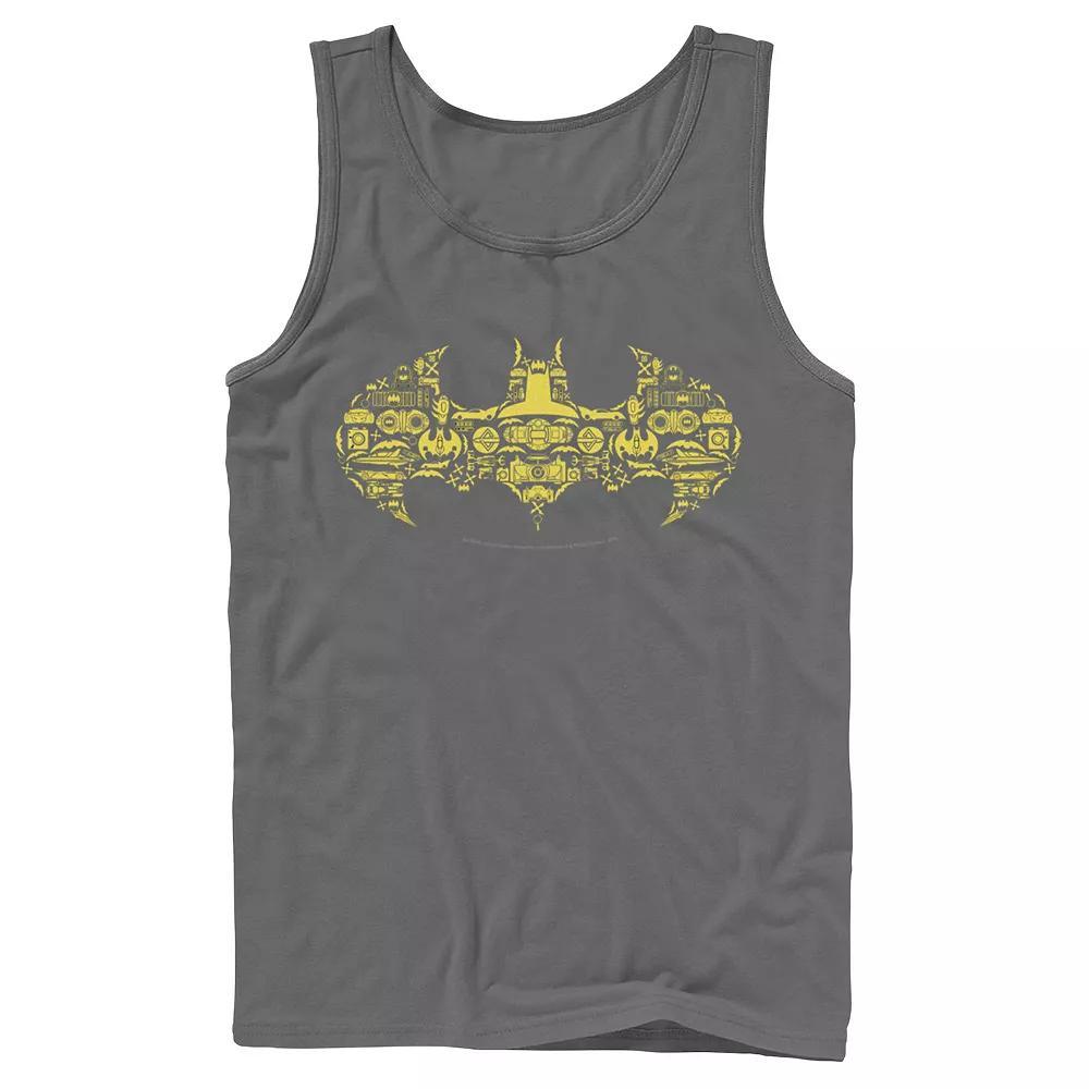 Men's Rocket Power Retro Triangle Logo Graphic Tank Top, Size: XL, Black Product Image