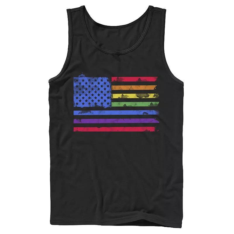 Men's DC Comics Batman Shadow Skyline Poster Tank Top, Size: XL, Black Product Image