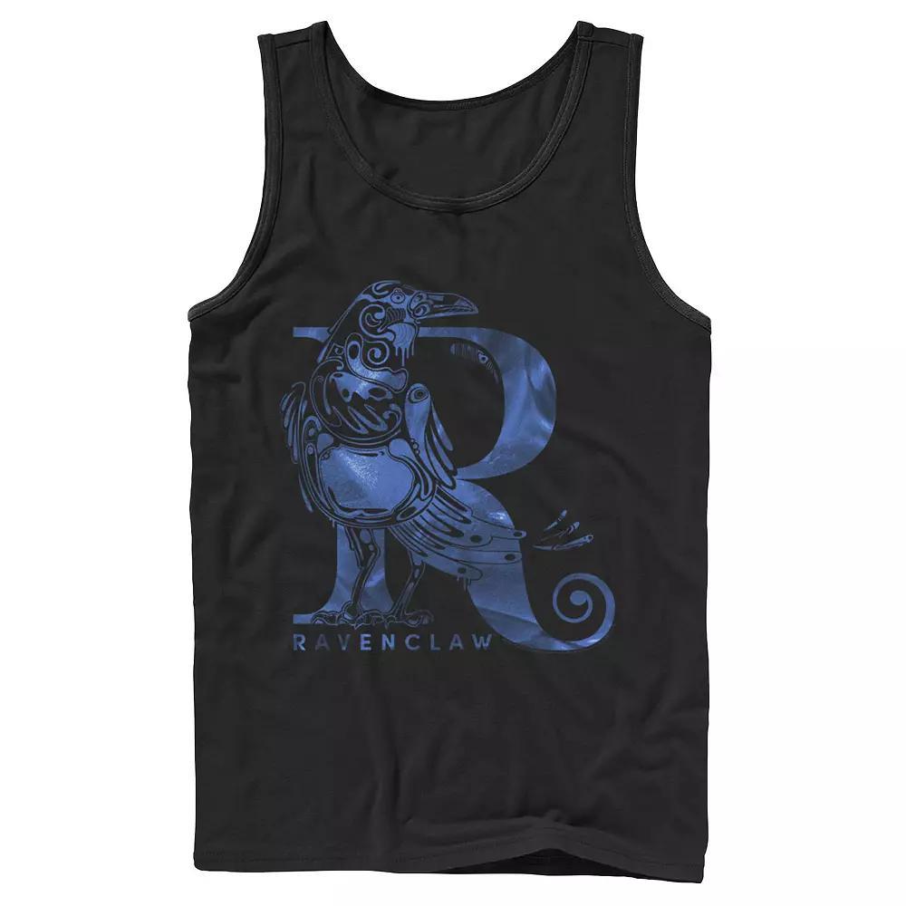 Men's Harry Potter Deathly Hallows 2 Ravenclaw Tank Top, Size: XL, Black Product Image