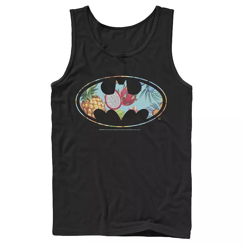 Men's Jurassic Park Pink Gradient Sunset Get Wild Graphic Tank Top, Size: XL, Grey Product Image