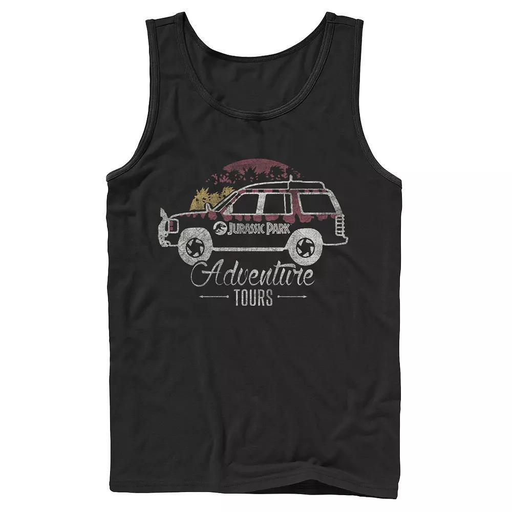 Men's Rocket Power Retro Triangle Logo Graphic Tank Top, Size: XL, Black Product Image