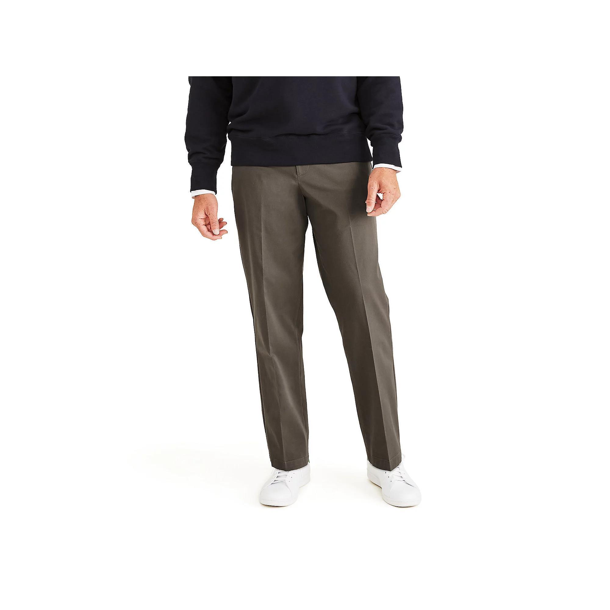 Big & Tall Dockers® Smart 360 FLEX Classic-Fit Workday Khaki Pants, Men's, Size: 48X29, Dark Pebble Product Image