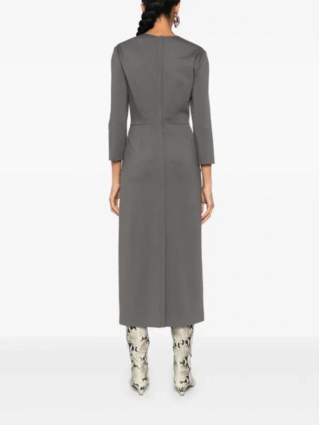 FABIANA FILIPPI Jersey Maxi Dress In 8187 Product Image