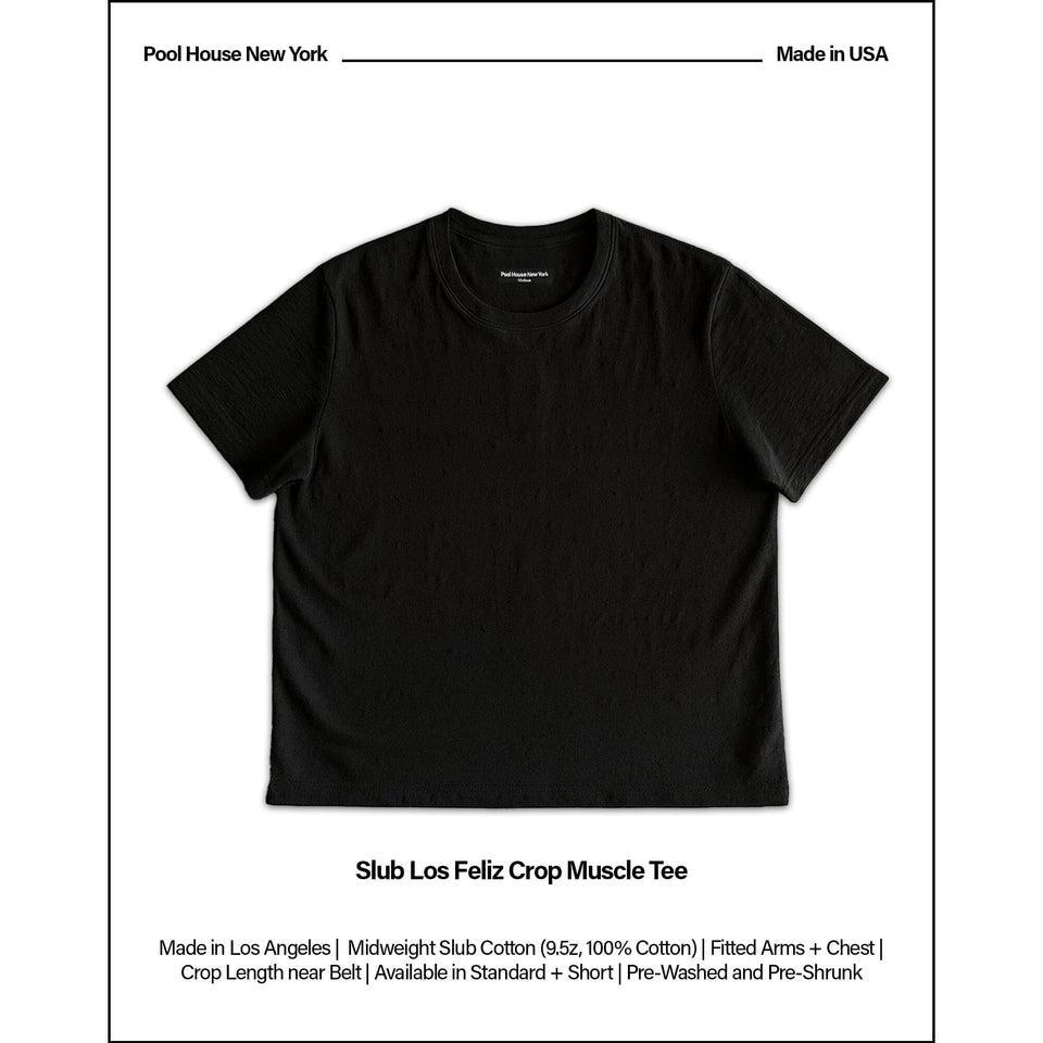 2-Pack | Los Feliz Crop Muscle Tee II | Slub Product Image