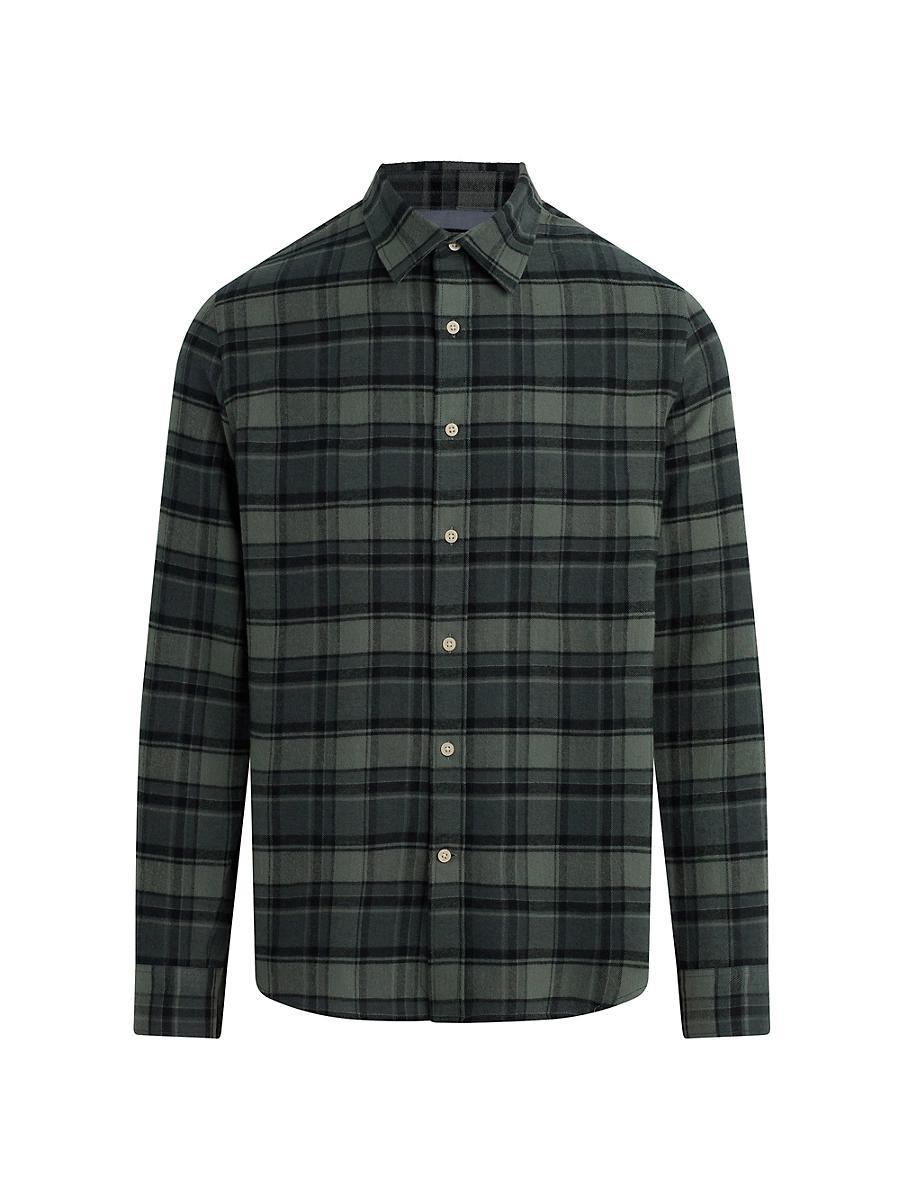 Mens Oliver Flannel Button-Down Shirt Product Image
