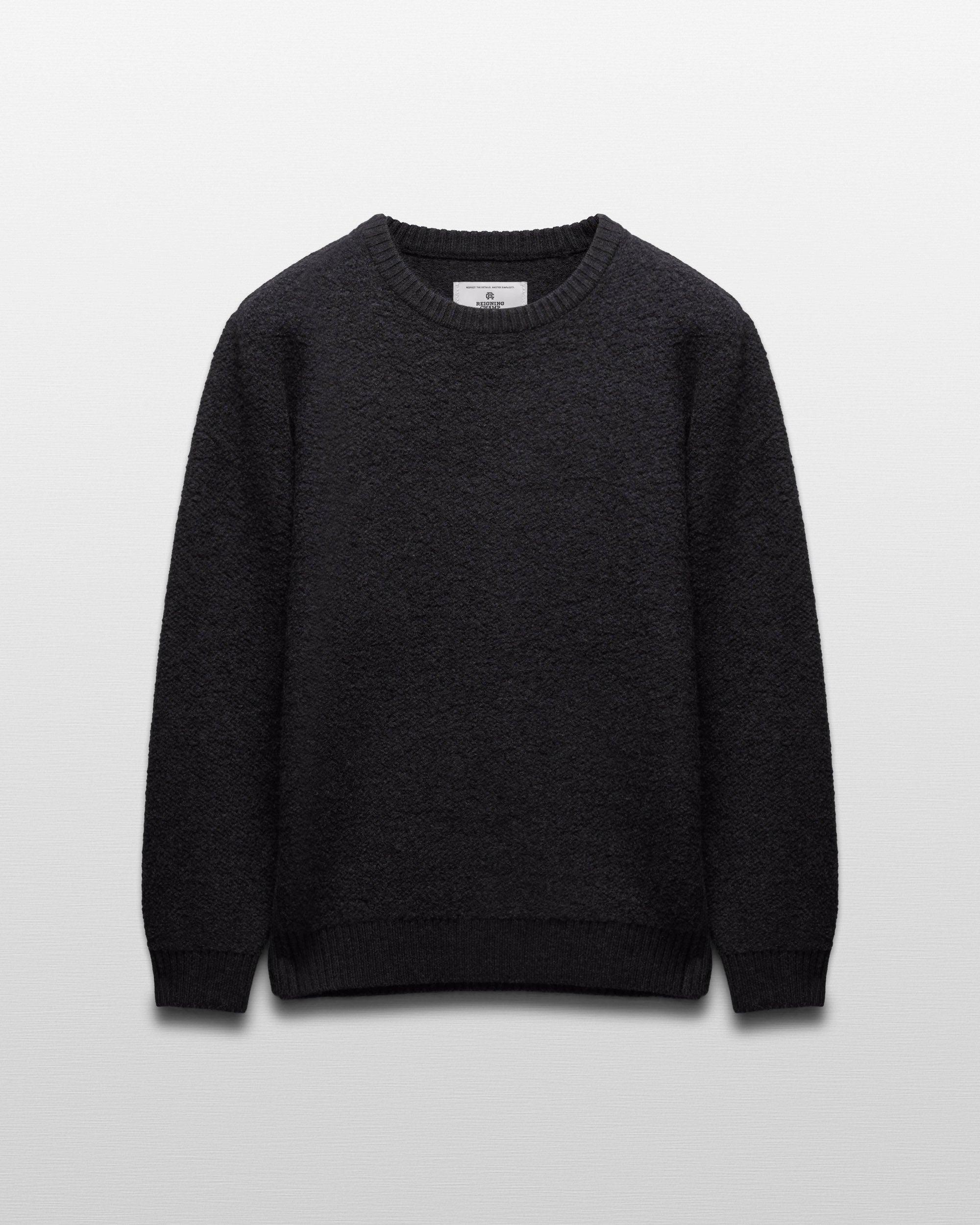 Textured Boucle Turf Crewneck Male Product Image