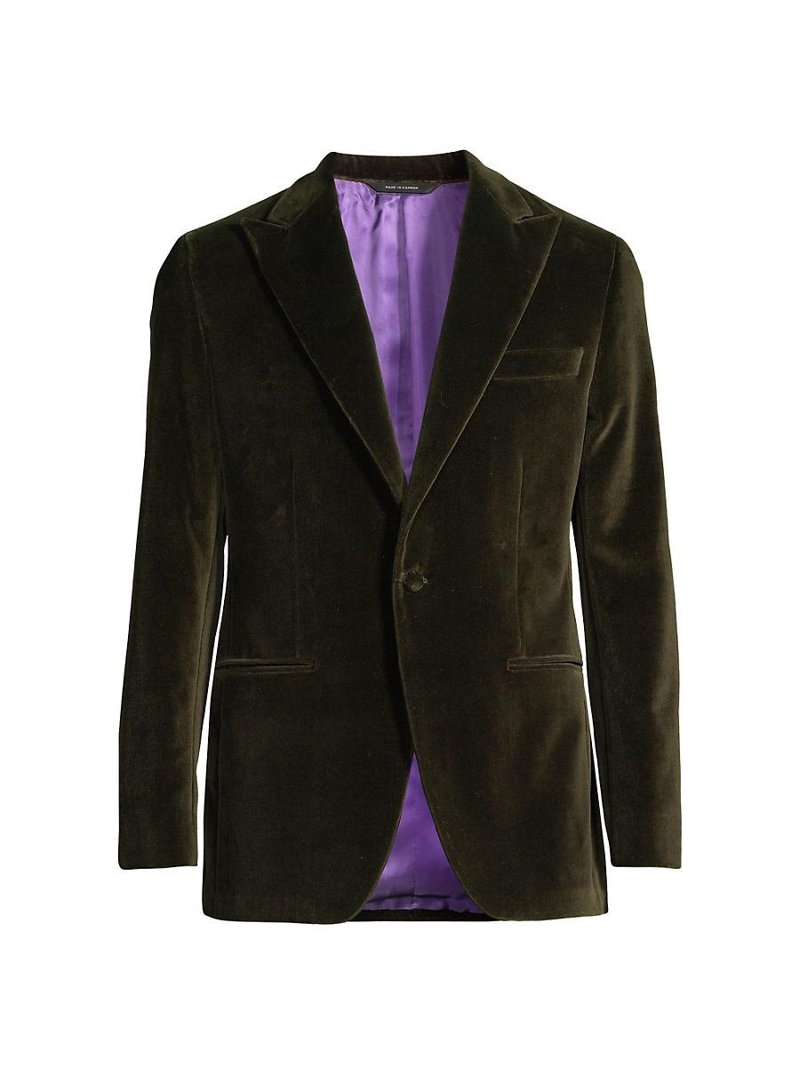 Mens Velvet Sport Coat Product Image
