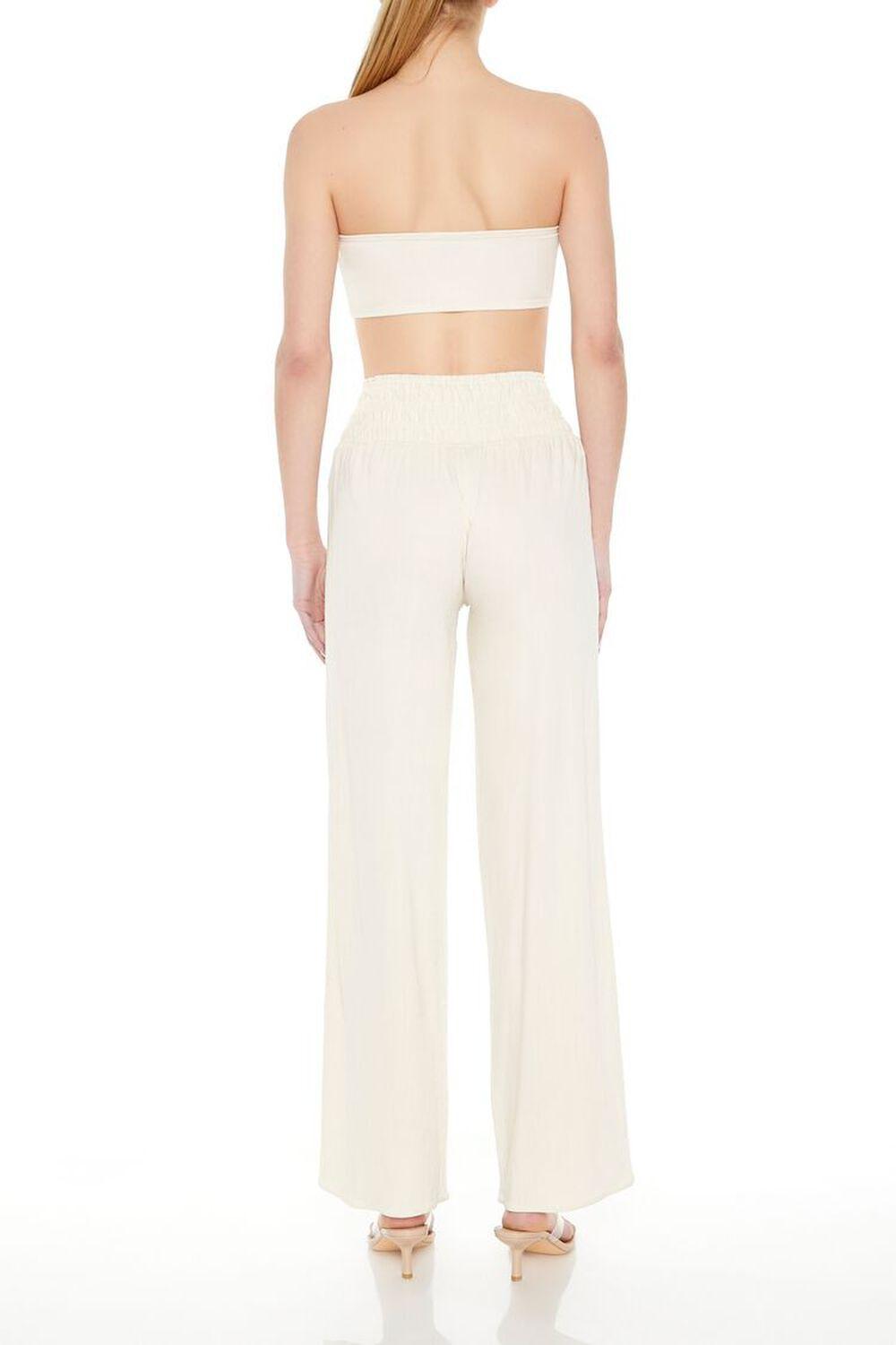 Smocked Wide-Leg Pants | Forever 21 Product Image