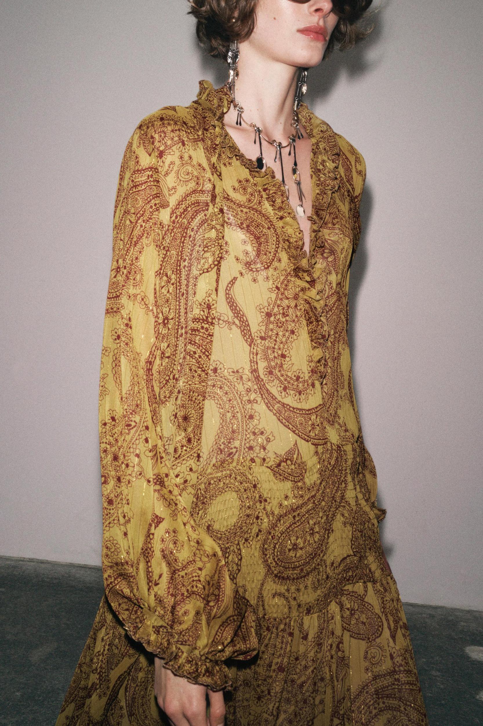 ZW COLLECTION LONG PRINT DRESS Product Image