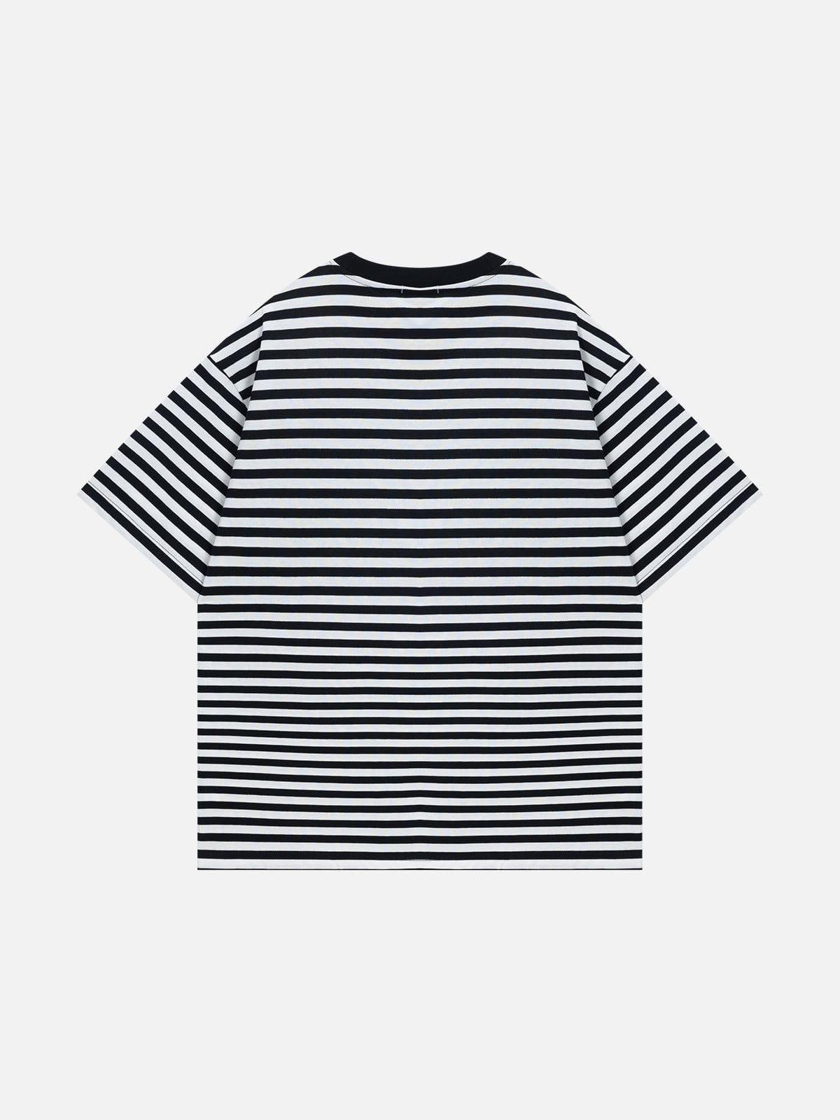Aelfric Eden Applique Kitten Stripe Tee Product Image