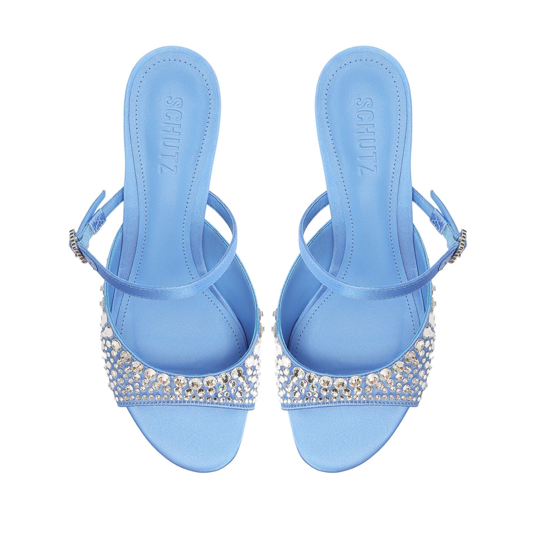 Louise Low Satin Sandal Female Product Image
