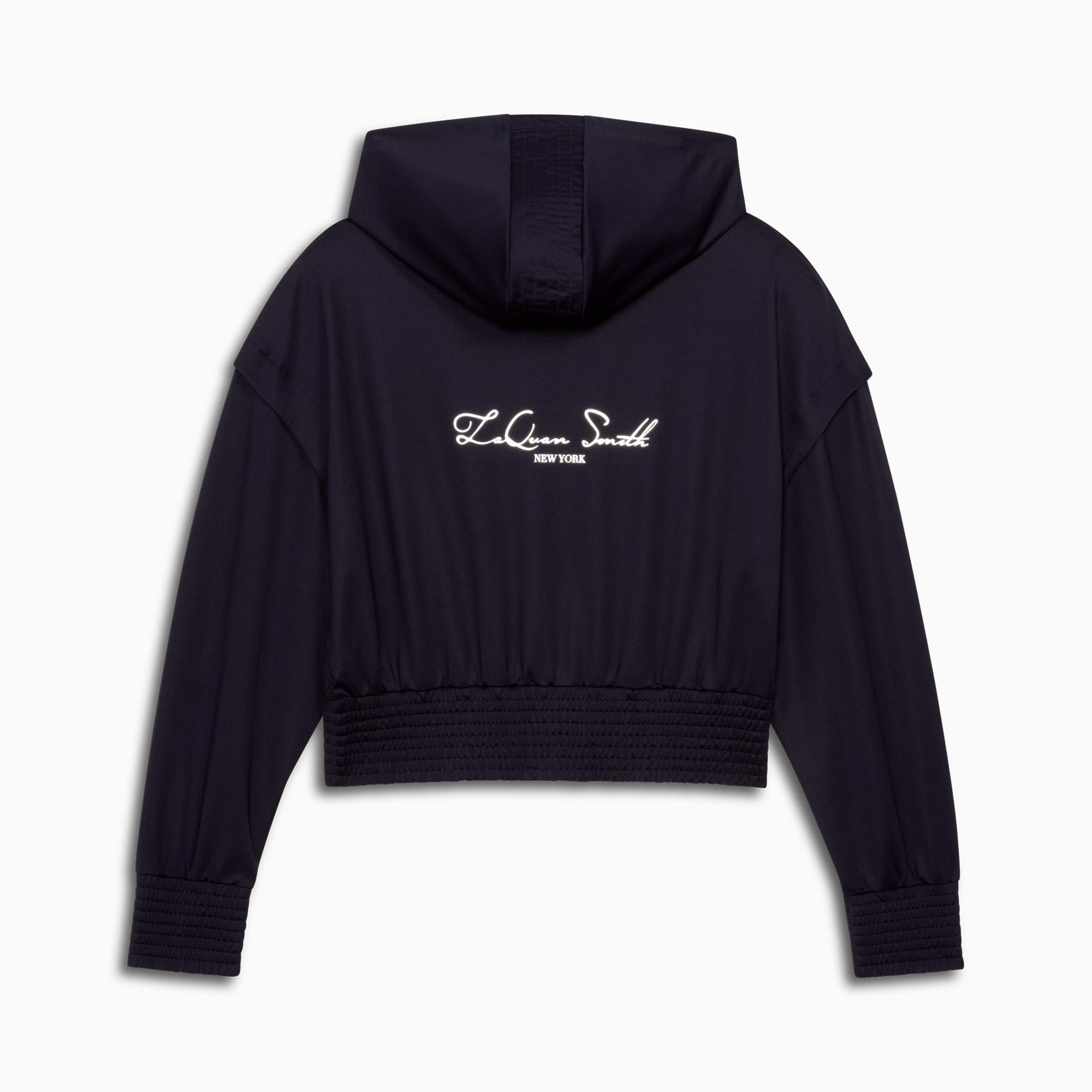 PUMA x LAQUAN SMITH Women's Cropped Hoodie Product Image