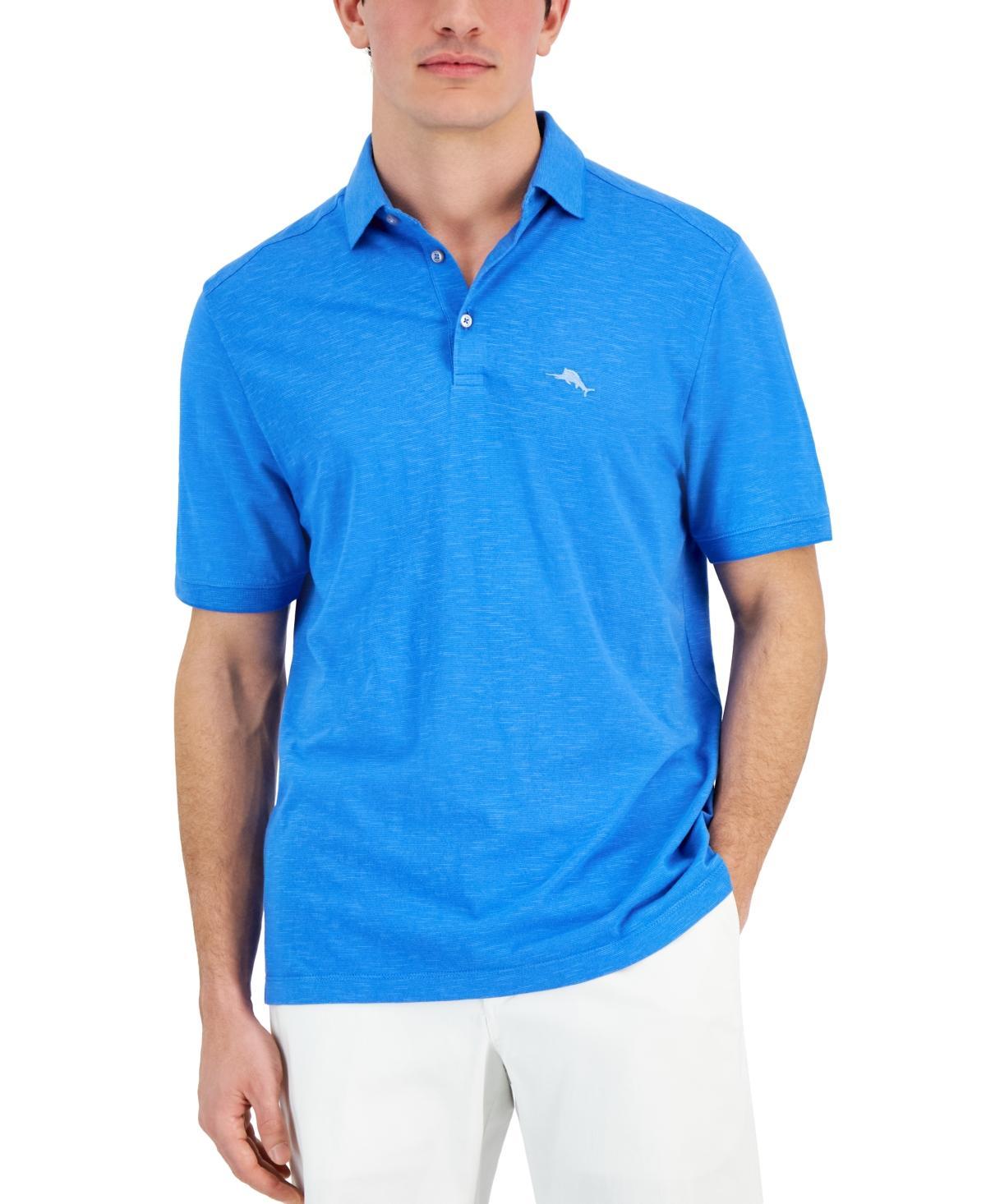 Tommy Bahama Mens Portola Point Space-Dyed Stripe Polo Shirt Product Image