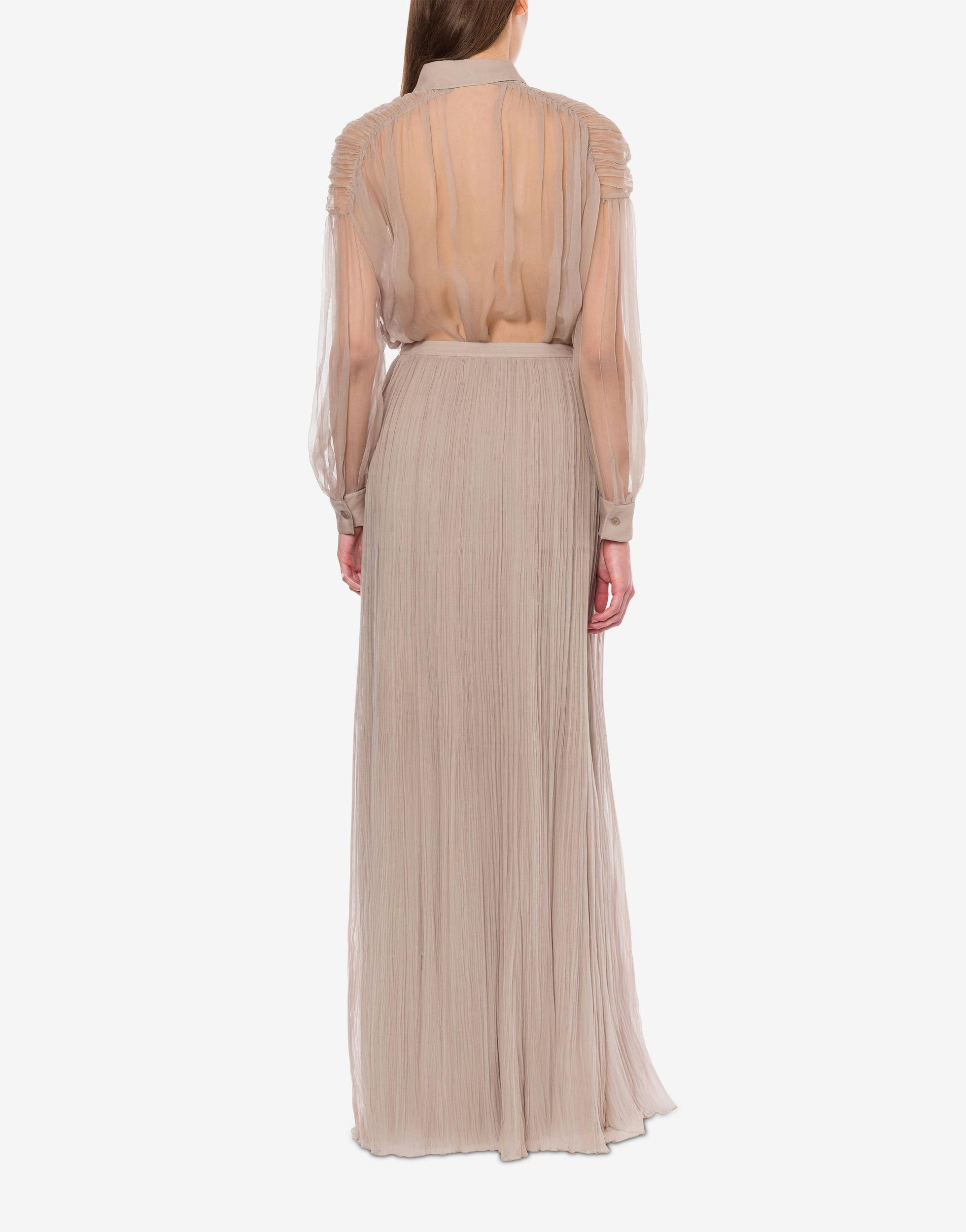 Long skirt in organza chiffon Product Image