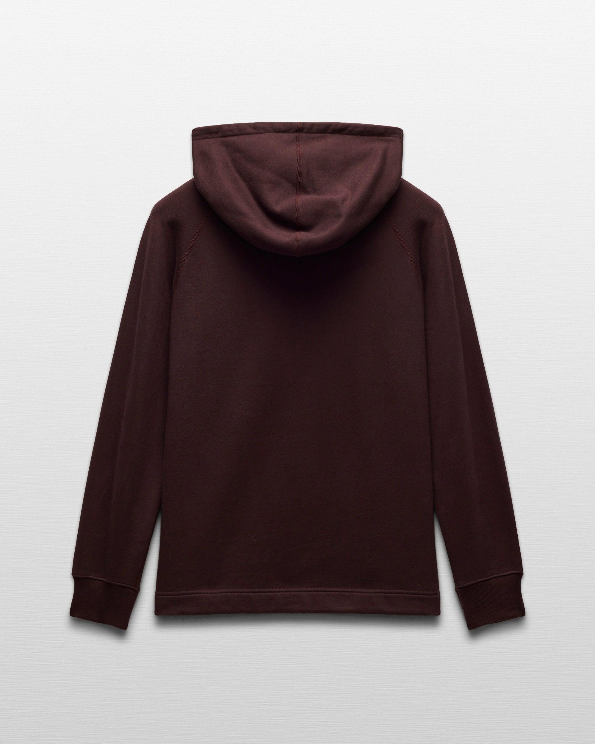 Midweight Terry Half Zip Standard Hoodie Male Product Image