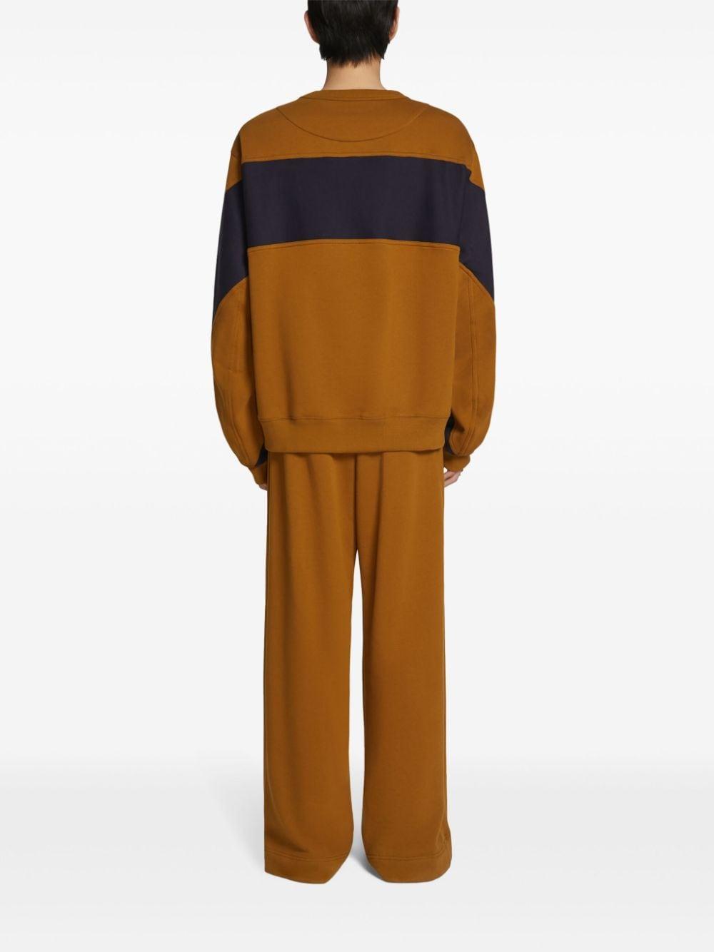 DRIES VAN NOTEN Loose-fit Sweatshirt In Beige Product Image