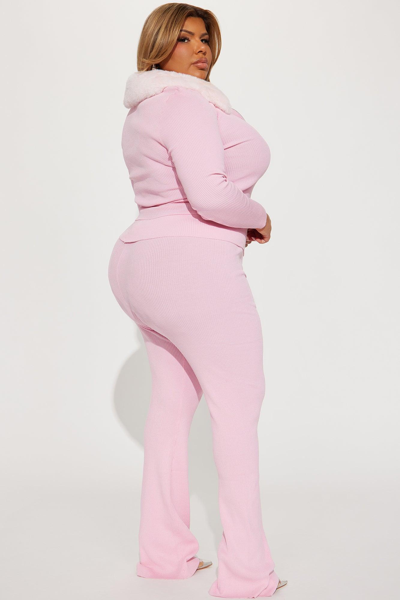 Always Sweet Sweater Pant Set - Pink Product Image