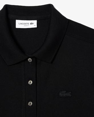 L.12.D Slim Fit Stretch Piqué Polo Shirt Product Image