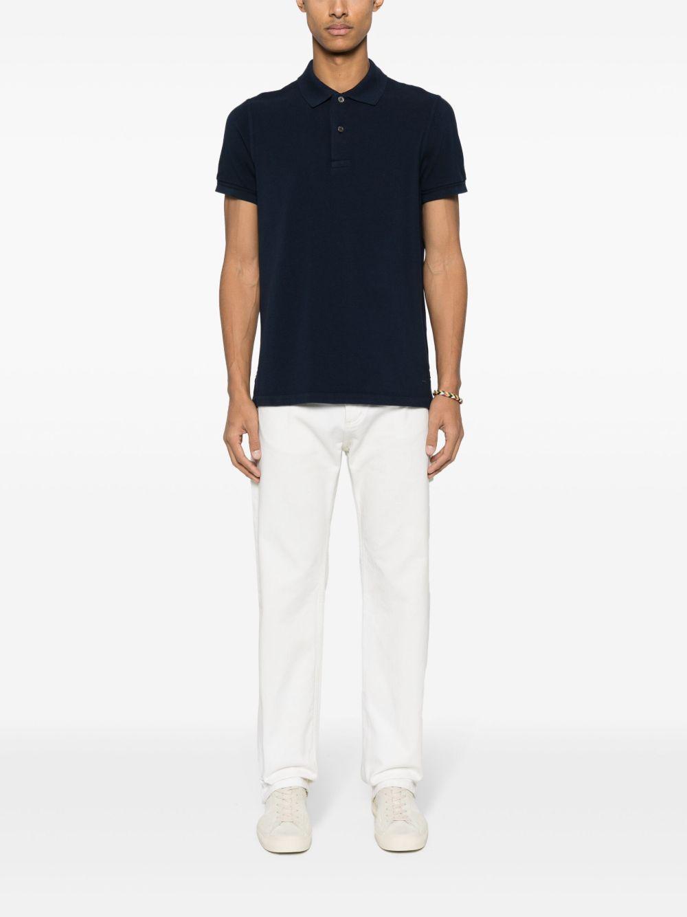 Tennis cotton polo shirt Product Image