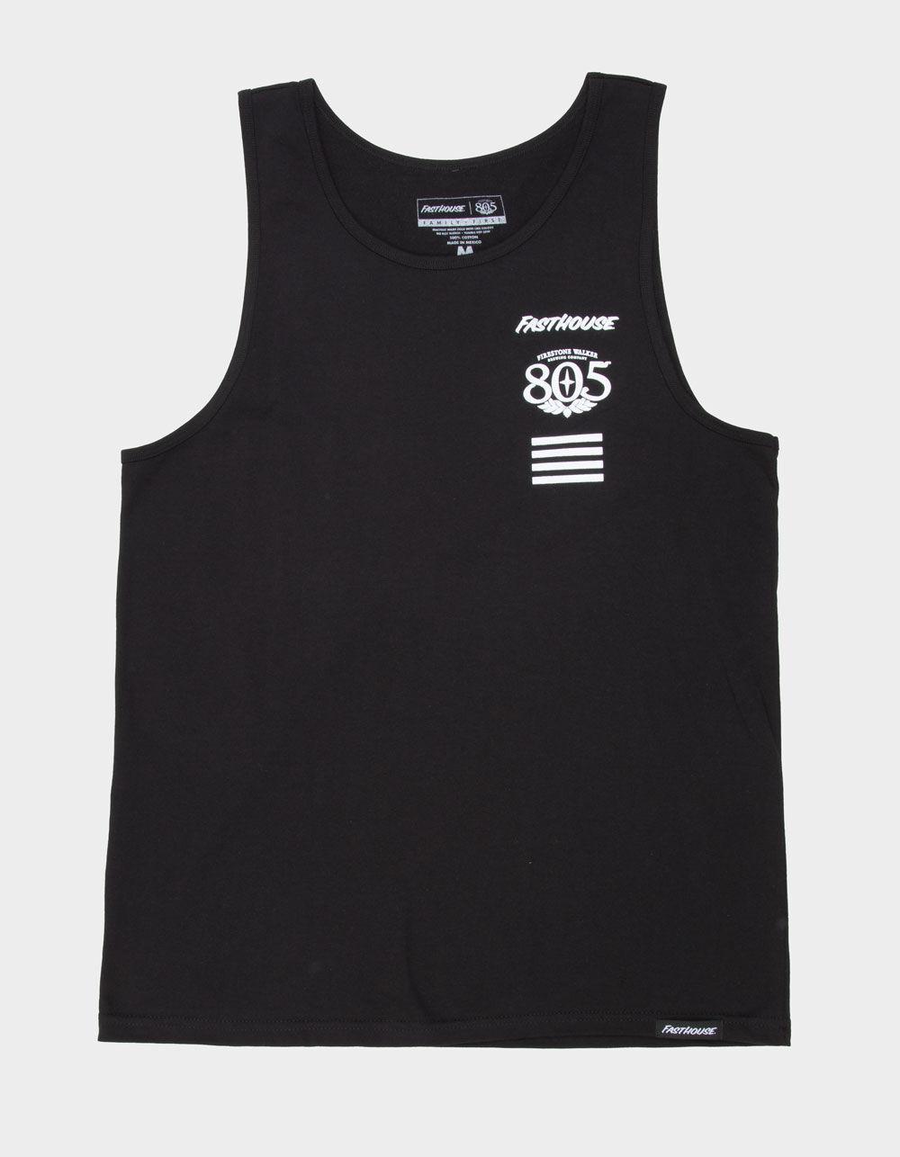 FASTHOUSE x 805 Crew Time Mens Tank Top - BLACK Product Image