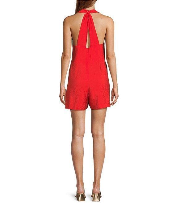 Antonio Melani Mazi Voile V-Neck Sleeveless Romper Product Image