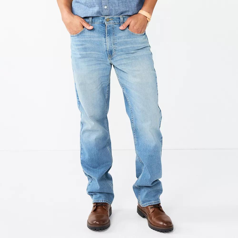 Men's Sonoma Goods For Life® Loose-Fit Jeans, Size: 32 X 32, Light Blue Product Image