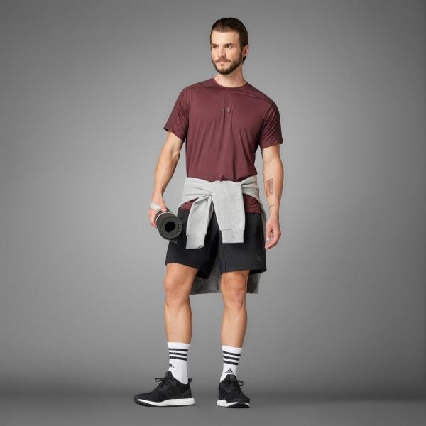 adidas Puremotion Tee Aurora Ruby L Mens Product Image